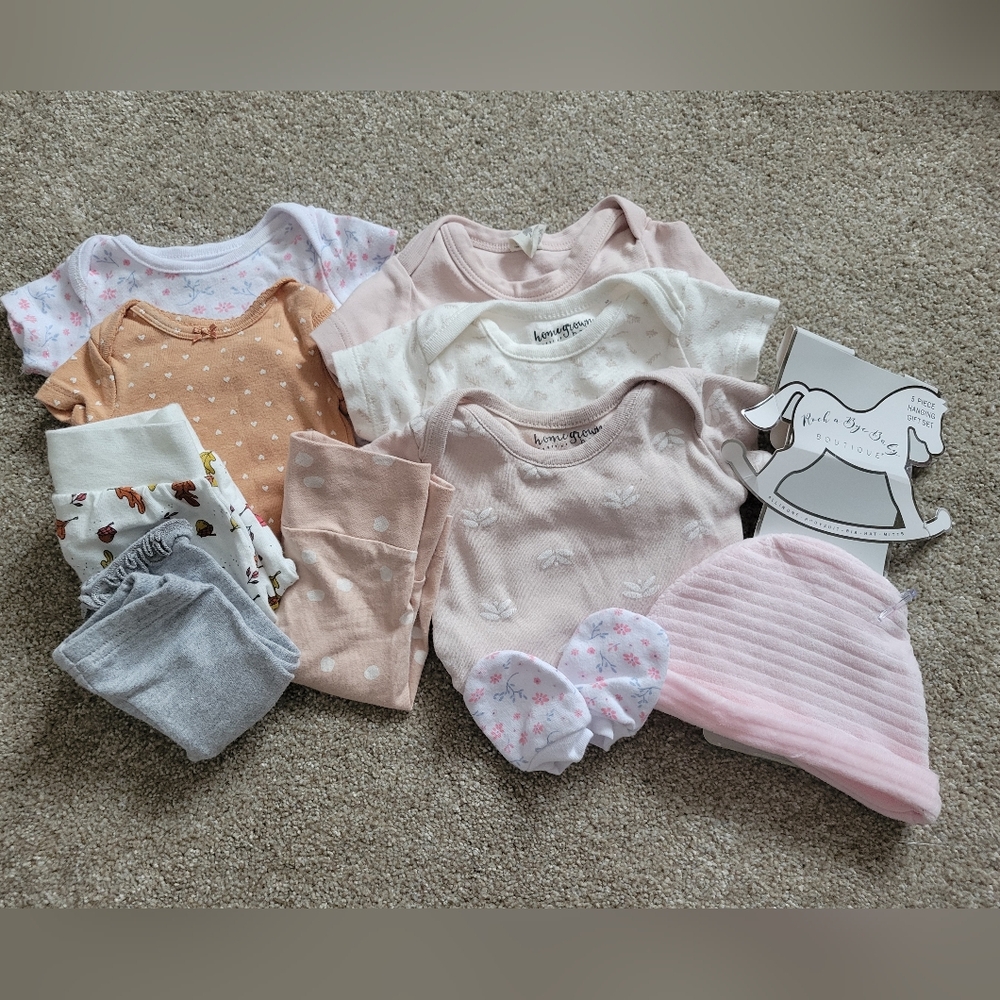 Newborn 11 piece baby bundle